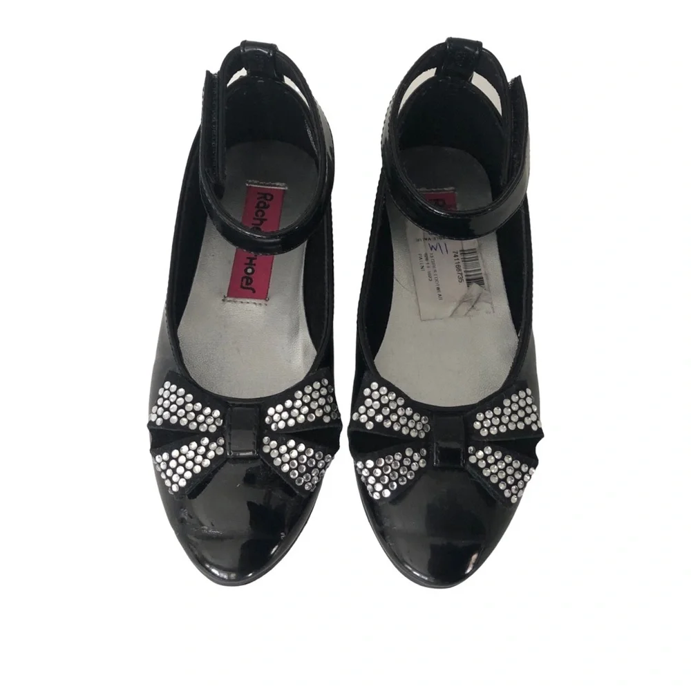 Rachel Patent Leather Bow Flats